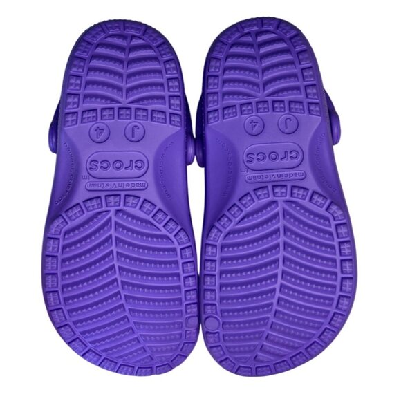 Crocs Kids Classic Clog in Galaxy Purple – Size 4 New with Tags - Picture 8 of 13